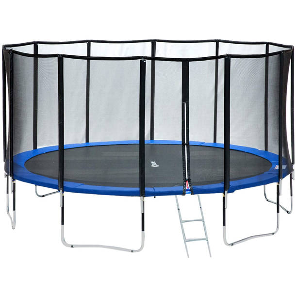 AirZone Play Premier 15' Round Backyard Trampoline with Safety
